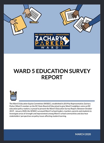 Cover of Ward 5 Survey Report
